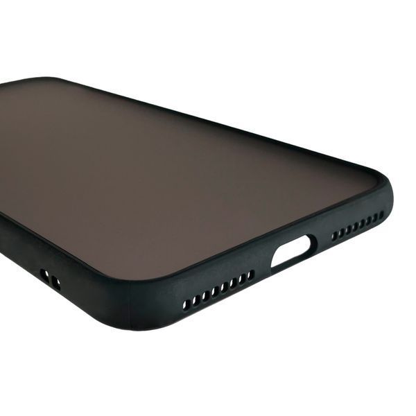 Чохол для Apple iPhone 8 Plus протиударний із високими бортами із захистом камери на айфон 8 плюс чорний 0001308 фото