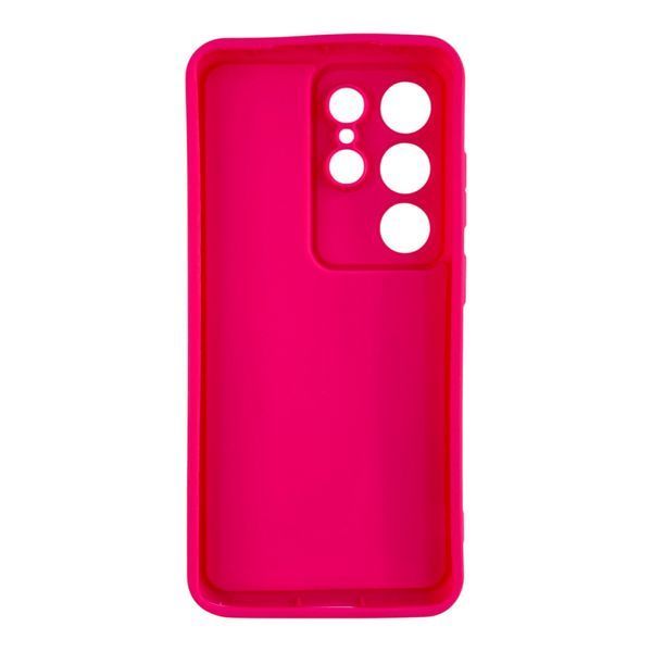 Чохол силіконовий Soft Touch для Samsung Galaxy S26 Ultra малиновий (Повний захист камери) 0053926 фото