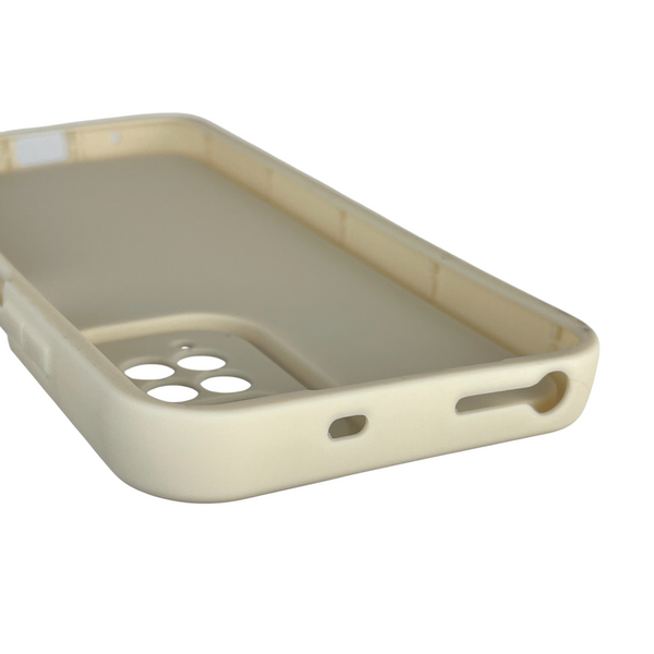 Чехол силиконовый Soft Touch с 3D принтом Майнкрафт для Xiaomi Redmi Note 11 молочный (Полная защита камеры) 0041572 фото