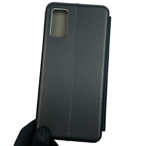 Чохол-книжка для ZTE BLADE A71 з підставкою на зте блейд а71 чорна 0001935 фото