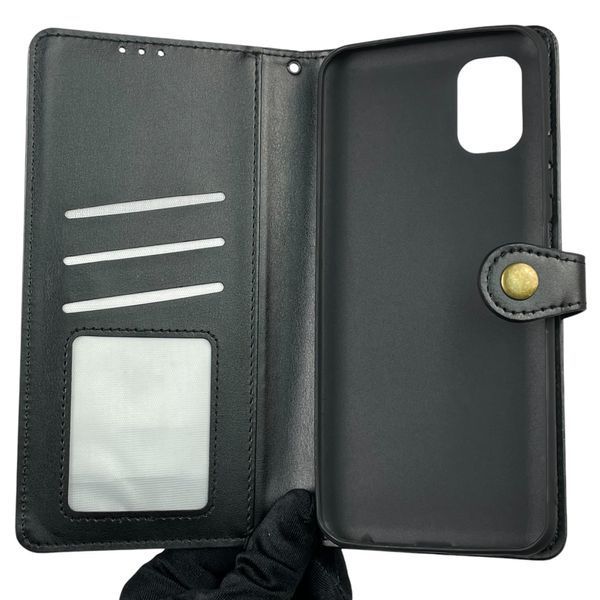 Чохол-книжка для ZTE Blade V2020 Smart (8010) з магнітною застібкою з підставкою на зте блейд в2020 смарт чорна 0011984 фото
