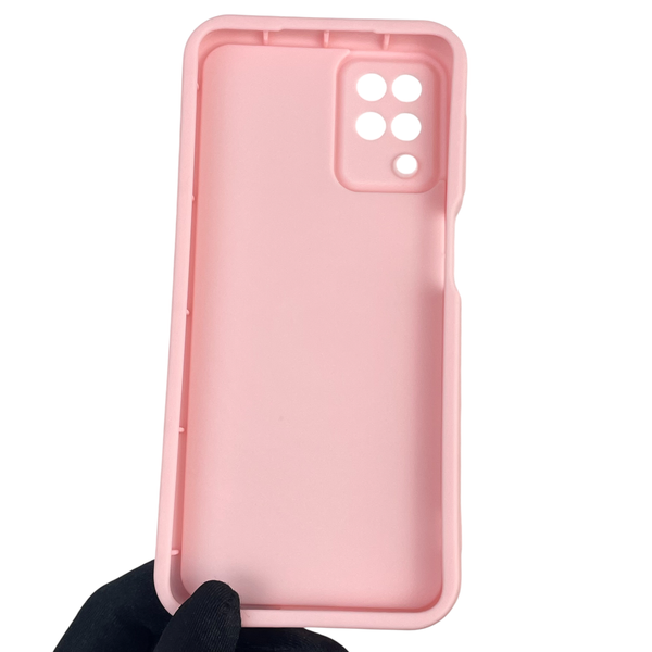 Чохол силіконовий Soft Touch для Samsung Galaxy M12 (SM-M127F) рожевий (Повний захист камери) 0039525 фото
