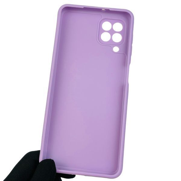 Чохол для Samsung Galaxy M32 4G SM-M325F з квадратними гранями із захистом камери на самсунг м32 4г бузковий 0001258 фото