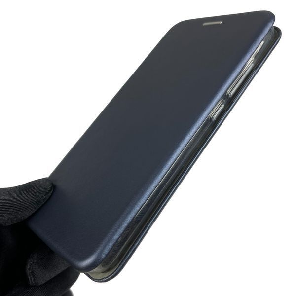 Чохол-книжка для Xiaomi Redmi 7a з підставкою на сяомі редмі 7а темно-синя 0002213 фото
