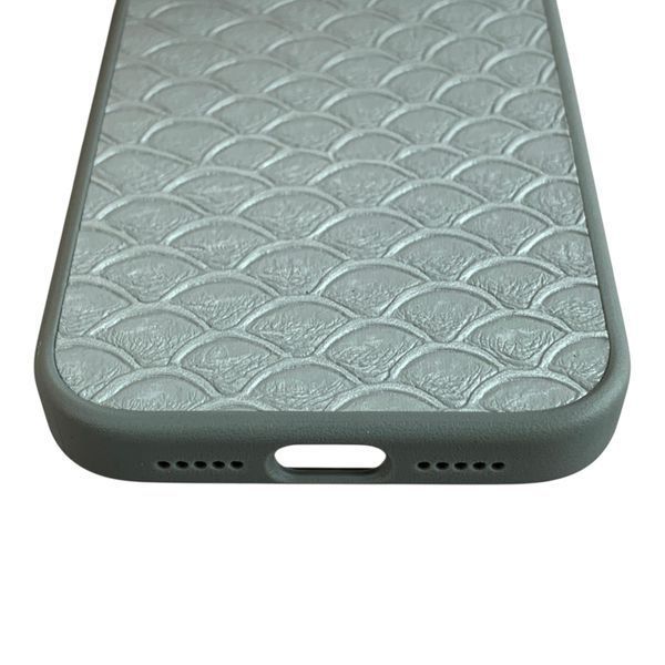 Чехол Kajsa Glamorous Mermaid для iPhone 18 Pro серый (MagSafe, металлическое кольцо камеры, премиум) 0062115 фото