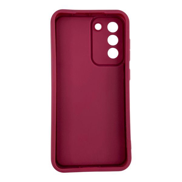 Чохол силіконовий Soft Touch для Samsung Galaxy S21 FE бордовий (Повний захист камери) 0054026 фото
