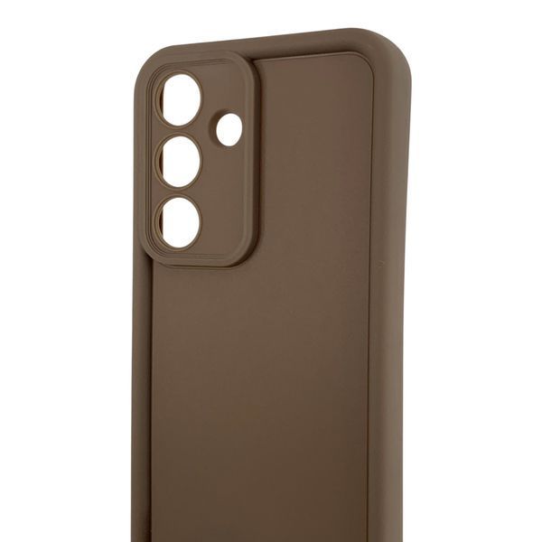 Чохол силіконовий Soft Touch для Samsung Galaxy S25 коричневий (Повний захист камери) 0054177 фото