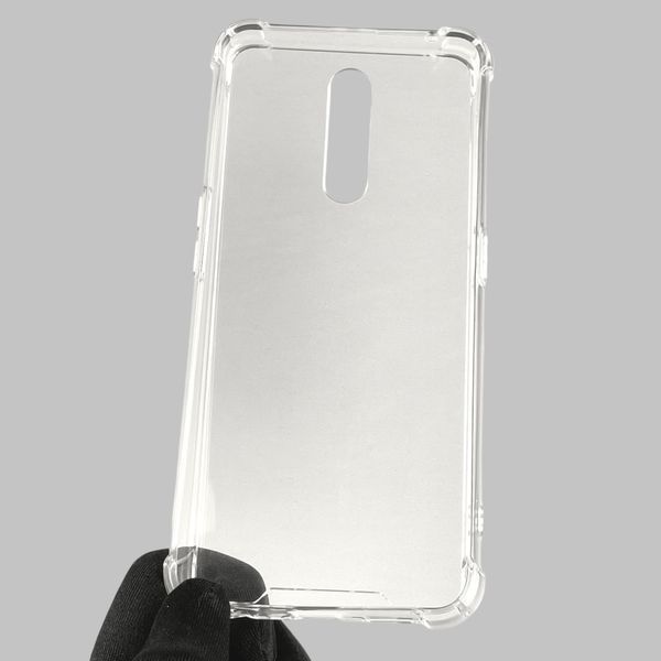 Чехол для OPPO A9 (2020) с бронь углами углы выше экрана противоударный на оппо а9 прозрачный 0008426 фото