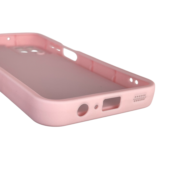 Чохол силіконовий Soft Touch для Samsung Galaxy M12 (SM-M127F) рожевий (Повний захист камери) 0039525 фото