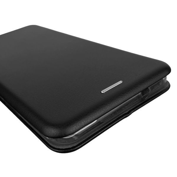 Чохол-книжка для ZTE BLADE A71 з підставкою на зте блейд а71 чорна 0001935 фото