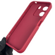Чохол силіконовий Soft Touch для Xiaomi Poco C65 бордовий (Повний захист камери) 0039838 фото 4