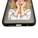 Чохол для телефона Xiaomi Redmi Note 11 4G с 3D принтом дівчина маки колоски із захистом камери чорний 0059271 фото 6