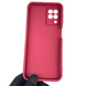 Чохол силіконовий Soft Touch з 3D принтом для Samsung Galaxy M32 4G (SM-M325F) бордовий (Повний захист камери) 0040449 фото 5