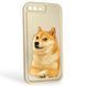 Чехол силиконовый Soft Touch с 3D принтом мема сибу для Apple iPhone 8 Plus молочный (Полная защита камеры) 0048335 фото 1