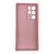 Чехол силиконовый Soft Touch для Samsung Galaxy S22 Ultra розовый (Полная защита камеры) 0054071 фото 2