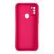 Чехол силиконовый Soft Touch для Samsung Galaxy M11 малиновый (Полная защита камеры) 0053976 фото 2