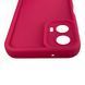 Чехол силиконовый Soft Touch для Motorola G34 малиновый (Полная защита камеры) 0054408 фото 5
