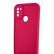 Чехол силиконовый Soft Touch для Samsung Galaxy M11 малиновый (Полная защита камеры) 0053976 фото 4
