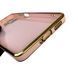 Чохол для Xiaomi POCO X5 Pro 5G з кільцем-підставкою із золотою окантовкою на сяомі поко х5 про пудровий gs1 0020773 фото 3