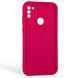 Чехол силиконовый Soft Touch для Samsung Galaxy M11 малиновый (Полная защита камеры) 0053976 фото 1