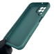 Чохол силіконовий Soft Touch з 3D принтом жіночим для Samsung Galaxy M32 4G (SM-M325F) темно-зелений (Повний захист камери) 0042694 фото 5