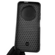Чехол для Tecno Spark 30C (KL5n) бронированный с кольцом со шторкой на техно спарк 30с чёрный rg1 0015836 фото 3
