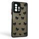 Чехол для телефона Xiaomi 11T Pro с 3D принтом бантиков с высокими бортами на сяоми 11т про черный 0033586 фото 1