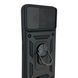 Чехол противоударный для ZTE Blade A52 Lite с магнитной пластиной со шторкой на камере черный 0050924 фото 6