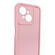 Чехол силиконовый Soft Touch для Tecno Spark Go 2025 розовый (Полная защита камеры) 0054465 фото 3