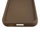Чохол силіконовий Soft Touch для Samsung Galaxy S25 коричневий (Повний захист камери) 0054177 фото 6