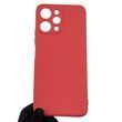 Чехол для Xiaomi Redmi 12 4G с квадратными гранями с защитой камеры на сяоми редми 12 4г красный