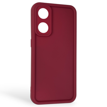 Чохол силіконовий Soft Touch для OPPO Reno 8T 4G бордовий (Повний захист камери) 0044289 фото