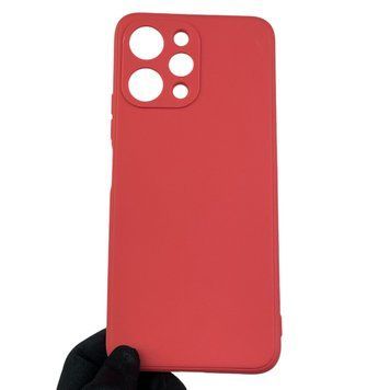 Чехол для Xiaomi Redmi 12 4G с квадратными гранями с защитой камеры на сяоми редми 12 4г красный 0012738 фото