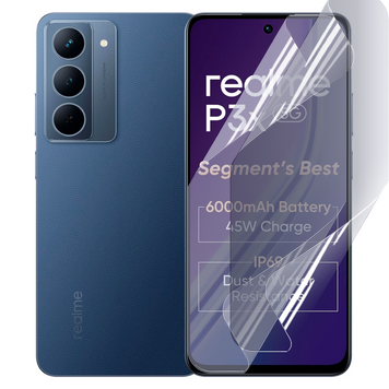Плівка гідрогелева для Realme P3x глянсова протиударна на реалмі п3х прозора 0034009 фото