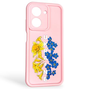 Чехол силиконовый Soft Touch с 3D принтом для Xiaomi Redmi A5 EU розовый (Полная защита камеры) 0042278 фото