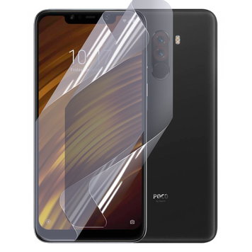 Плёнка гидрогелевая для Xiaomi POCO F1 МАТОВАЯ на сяоми поко ф1 прозрачная 0006705 фото