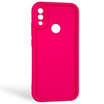 Чехол силиконовый Soft Touch для Xiaomi Redmi Note 7 малиновый (Полная защита камеры) 0053877 фото