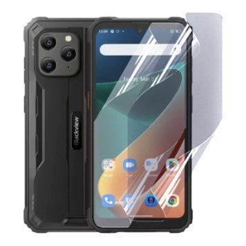 Антишпигун приватна плівка гідрогелева для Blackview BV5300 на блекв'ю БВ5300 прозора 0031399 фото