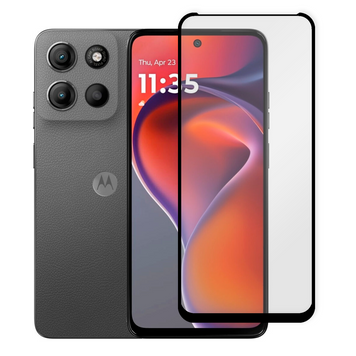 Защитное стекло для телефона Motorola Moto G15 Power противоударное полноэкранное на моторола г15 павер черное 0038534 фото