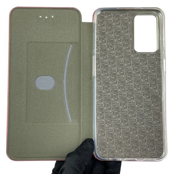 Чохол-книжка для OPPO A55 4G з підставкою на оппо а55 бордова gd1 0012954 фото