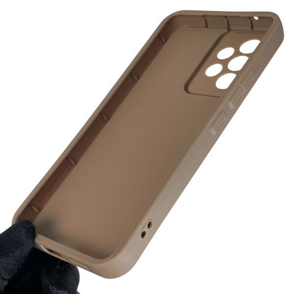 Чехол силиконовый Soft Touch с 3D принтом смешного теда мишки для Samsung Galaxy A53 5G (SM-A536E) коричневый (Полная защита камеры) 0049202 фото