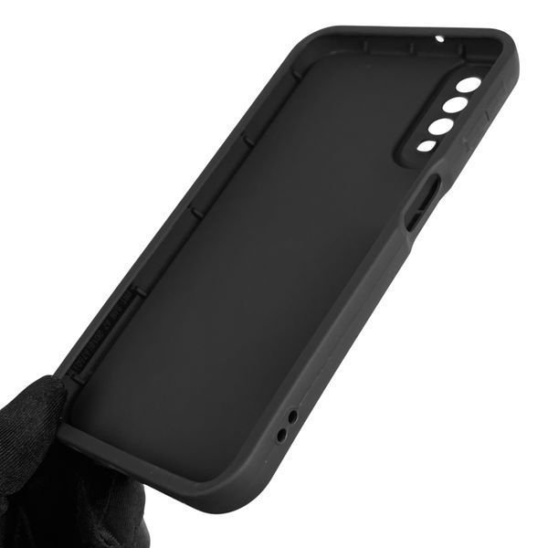 Чехол силиконовый оригинальный Soft Touch с 3D принтом смешного теда мишки для Samsung Galaxy A7 2018 (SM-A750) черный (Полная защита камеры) 0048744 фото