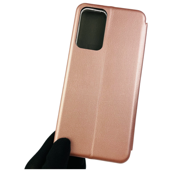 Чохол-книжка для Xiaomi Redmi Note 11 Pro 5G з підставкою на сяомі редмі нот 11 про 5г рожеве золото 0001345 фото