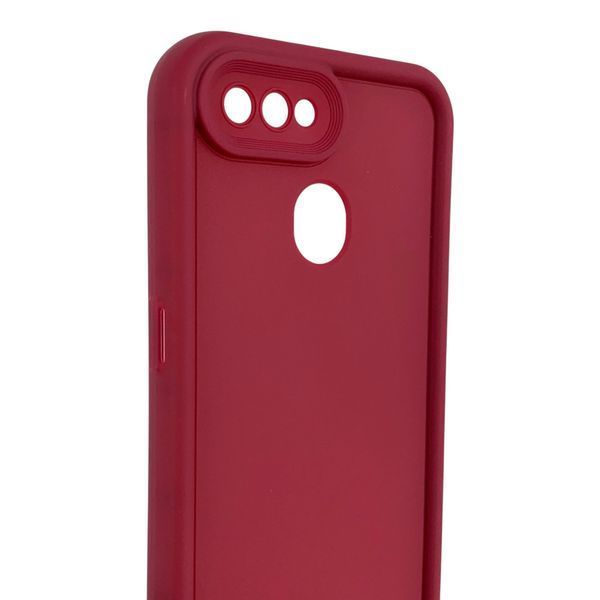 Чохол силіконовий Soft Touch для Oppo A12 бордовий (Повний захист камери) 0054248 фото