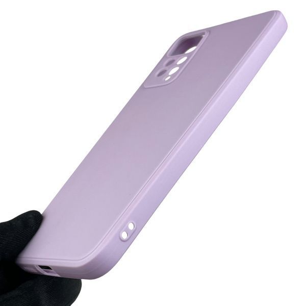 Чехол для Xiaomi Redmi Note 12 Pro 4G с квадратными гранями с защитой камеры сяоми нот 12 про 4г сиреневый 0012838 фото
