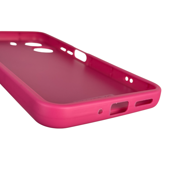 Чохол силіконовий Soft Touch для Xiaomi Redmi 13C малиновий (Повний захист камери) 0039841 фото