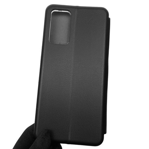 Чехол-книжка для Xiaomi Redmi Note 12 Pro 4G с подставкой на сяоми редми нот 12 про 4г чёрная 0002043 фото