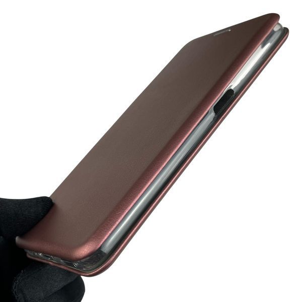 Чохол-книжка для OPPO A55 4G з підставкою на оппо а55 бордова gd1 0012954 фото