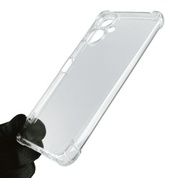Чехол для Tecno Camon 19 с бронь углами выше экрана противоударный на техно камон 19 прозрачный 0002401 фото