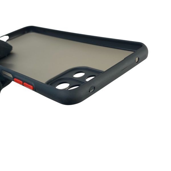 Чехол для телефона Xiaomi Mi 11 Lite с 3D принтом бантиков с высокими бортами на сяоми ми 11 лайт черный 0033587 фото